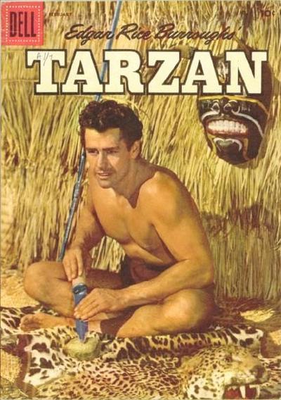 Cover for Edgar Rice Burroughs' Tarzan (Dell, 1948 series) #89