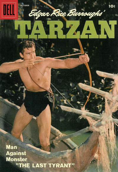 Cover for Edgar Rice Burroughs' Tarzan (Dell, 1948 series) #97