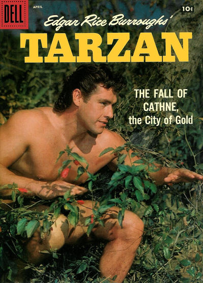 Cover for Edgar Rice Burroughs' Tarzan (Dell, 1948 series) #103