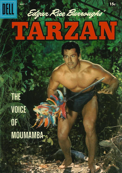 Cover for Edgar Rice Burroughs' Tarzan (Dell, 1948 series) #104