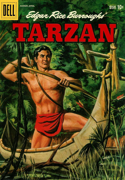 Cover for Edgar Rice Burroughs' Tarzan (Dell, 1948 series) #117