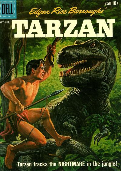 Cover for Edgar Rice Burroughs' Tarzan (Dell, 1948 series) #121