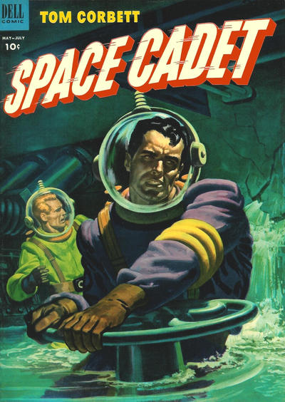 Cover for Tom Corbett, Space Cadet (Dell, 1953 series) #6