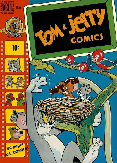 Cover for Tom & Jerry Comics (Dell, 1949 series) #68