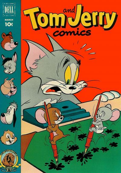 Cover for Tom & Jerry Comics (Dell, 1949 series) #92