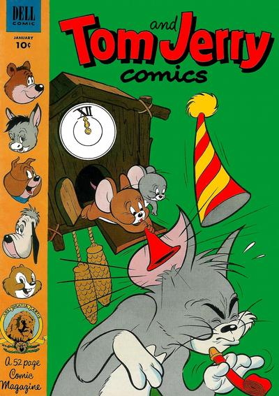 Cover for Tom & Jerry Comics (Dell, 1949 series) #102