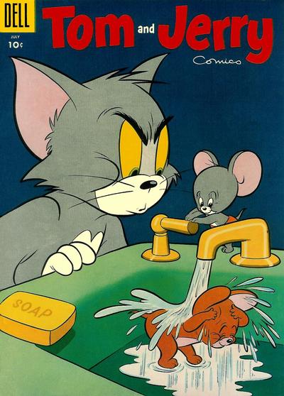Cover for Tom & Jerry Comics (Dell, 1949 series) #132