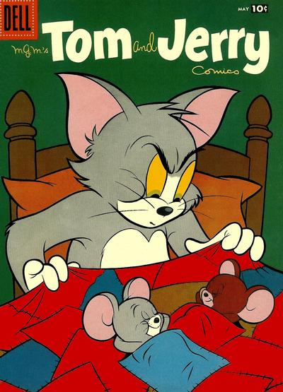 Cover for Tom & Jerry Comics (Dell, 1949 series) #154