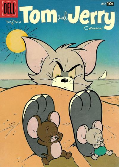 Cover for Tom & Jerry Comics (Dell, 1949 series) #156