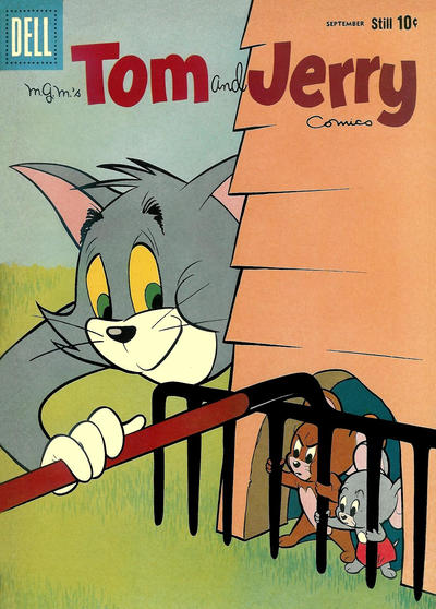 Cover for Tom & Jerry Comics (Dell, 1949 series) #182