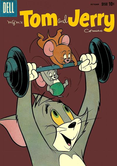 Cover for Tom & Jerry Comics (Dell, 1949 series) #183