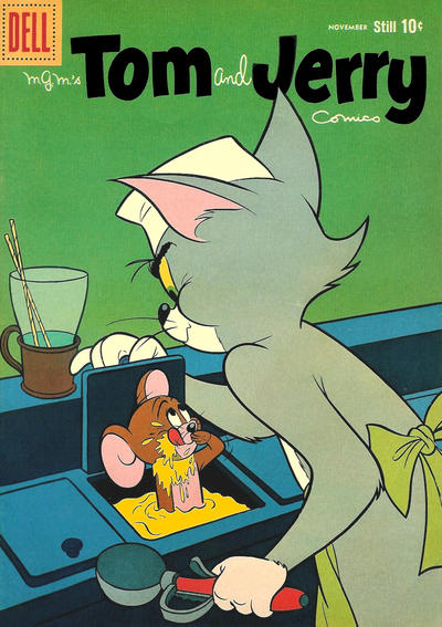 Cover for Tom & Jerry Comics (Dell, 1949 series) #184