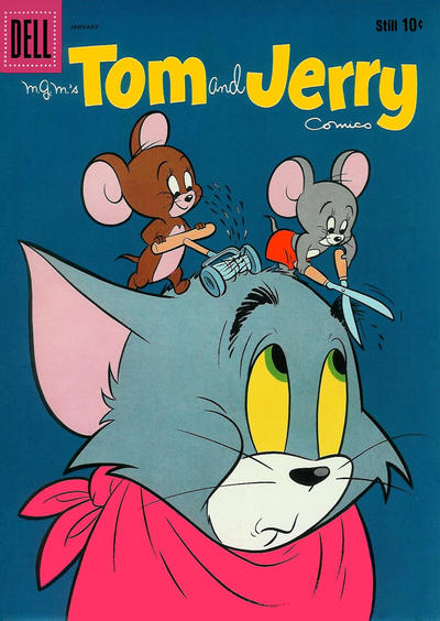 Cover for Tom & Jerry Comics (Dell, 1949 series) #186