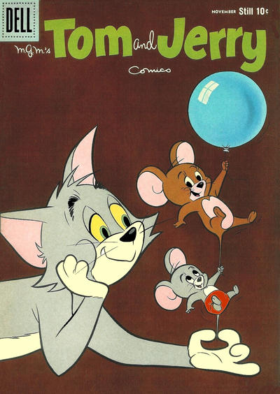 Cover for Tom & Jerry Comics (Dell, 1949 series) #196