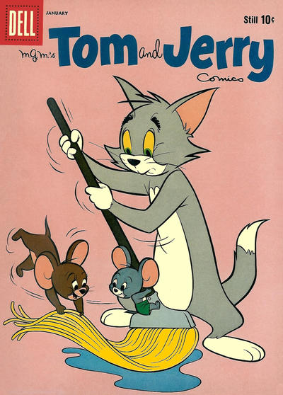 Cover for Tom & Jerry Comics (Dell, 1949 series) #198