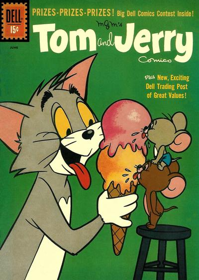 Cover for Tom & Jerry Comics (Dell, 1949 series) #203