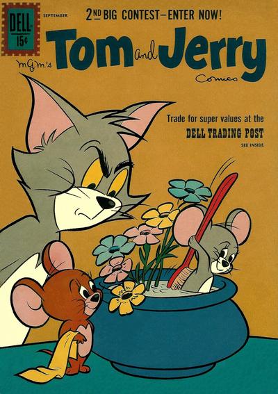 Cover for Tom & Jerry Comics (Dell, 1949 series) #206