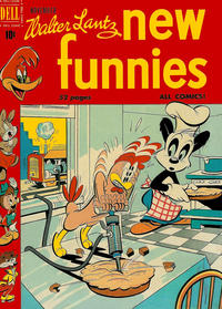 Cover for Walter Lantz New Funnies (Dell, 1946 series) #165