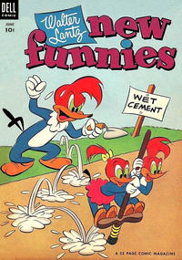 Cover for Walter Lantz New Funnies (Dell, 1946 series) #196