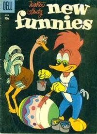 Cover for Walter Lantz New Funnies (Dell, 1946 series) #254 [15¢]