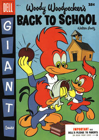 Cover Thumbnail for Walter Lantz Woody Woodpecker's Back to School (Dell, 1952 series) #4