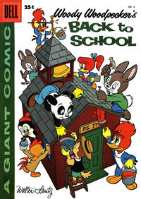 Cover for Walter Lantz Woody Woodpecker's Back to School (Dell, 1952 series) #6
