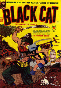 Cover Thumbnail for Black Cat Comics (Harvey, 1946 series) #28