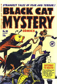 Cover Thumbnail for Black Cat Comics (Harvey, 1946 series) #30
