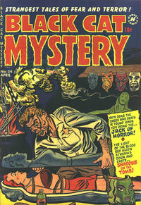 Cover Thumbnail for Black Cat Comics (Harvey, 1946 series) #34