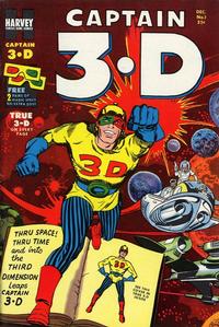 Cover for Captain 3-D (Harvey, 1953 series) #1