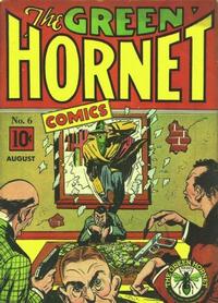 Cover Thumbnail for Green Hornet Comics (Temerson / Helnit / Continental, 1940 series) #6