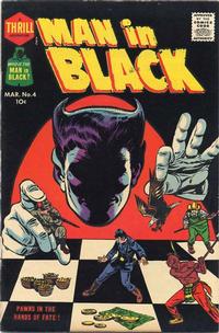 Cover for Man in Black (Harvey, 1957 series) #4
