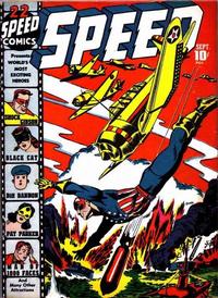 Cover Thumbnail for Speed Comics (Harvey, 1941 series) #22