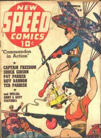 Cover Thumbnail for Speed Comics (Harvey, 1941 series) #24