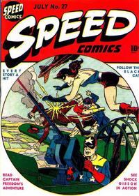 Cover Thumbnail for Speed Comics (Harvey, 1941 series) #27
