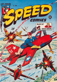 Cover Thumbnail for Speed Comics (Harvey, 1941 series) #36
