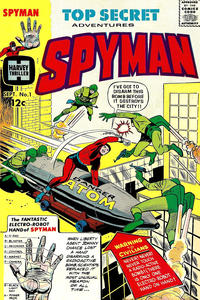 Cover Thumbnail for Spyman (Harvey, 1966 series) #1