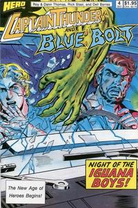 Cover Thumbnail for Captain Thunder and Blue Bolt (Heroic Publishing, 1987 series) #4
