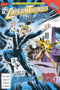 Cover Thumbnail for Captain Thunder and Blue Bolt (Heroic Publishing, 1987 series) #8