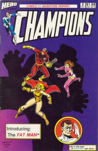 Cover Thumbnail for Champions (Heroic Publishing, 1987 series) #2