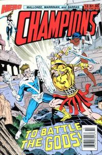 Cover Thumbnail for Champions (Heroic Publishing, 1987 series) #12