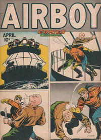 Cover for Airboy Comics (Hillman, 1945 series) #v5#3 [50]