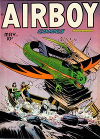 Cover for Airboy Comics (Hillman, 1945 series) #v5#4 [51]