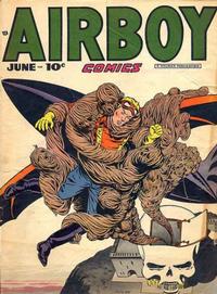 Cover for Airboy Comics (Hillman, 1945 series) #v5#5 [52]