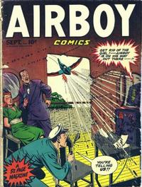 Cover Thumbnail for Airboy Comics (Hillman, 1945 series) #v5#8 [55]