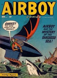 Cover for Airboy Comics (Hillman, 1945 series) #v7#7 [78]