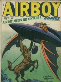 Cover for Airboy Comics (Hillman, 1945 series) #v7#8 [79]