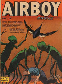 Cover for Airboy Comics (Hillman, 1945 series) #v8#10 [93]