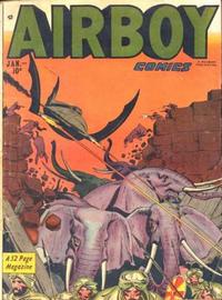Cover for Airboy Comics (Hillman, 1945 series) #v8#12 [95]