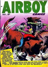 Cover for Airboy Comics (Hillman, 1945 series) #v9#4 [99]